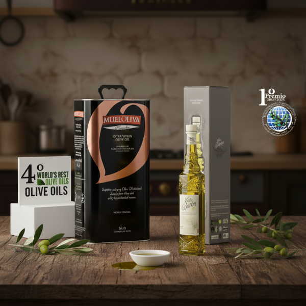 Aceites oliva virgen extra de aceituna Picuda de gran calidad 