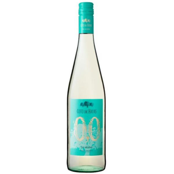 Botella de vino sin alcohol Coto de Hayas 0,0 para restaurantes y terrazas en Cantabria por L'abuela Maruchi