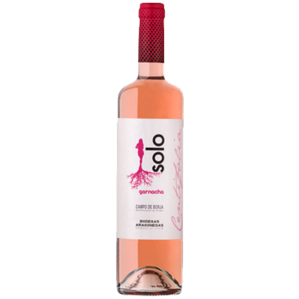 Botella de vino rosado Cenfolia Garnacha estilo provenzal para terrazas y restaurantes de Cantabria por L'abuela Maruchi