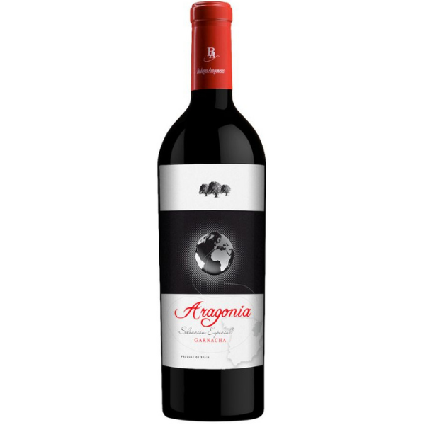 Botella de vino tinto Aragonia Selección Especial Garnacha de viñas viejas para asadores y restaurantes de Cantabria por L'abuela Maruchi