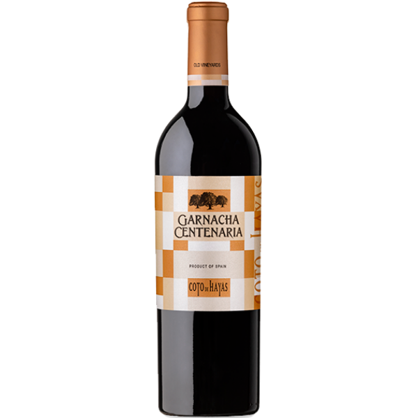 Botella de vino tinto Coto de Hayas Garnacha Centenaria de viñas viejas para restaurantes en Cantabria por L'abuela Maruchi