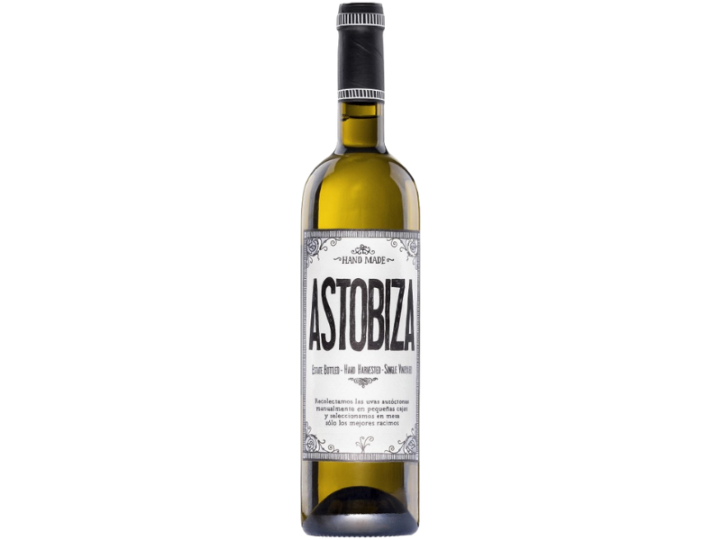 Botella txacoli de bodegas astobiza