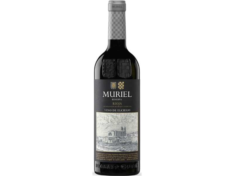 Botella Muriel reserva de bodegas muriel 