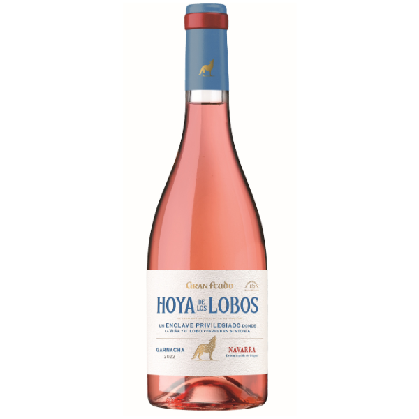 Hoya de los lobos rosado Vino rosado joven con uva Garnacha.