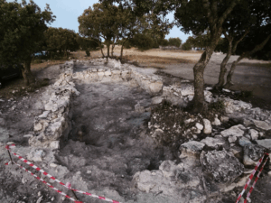 yacimiento arqueológico La Graja.