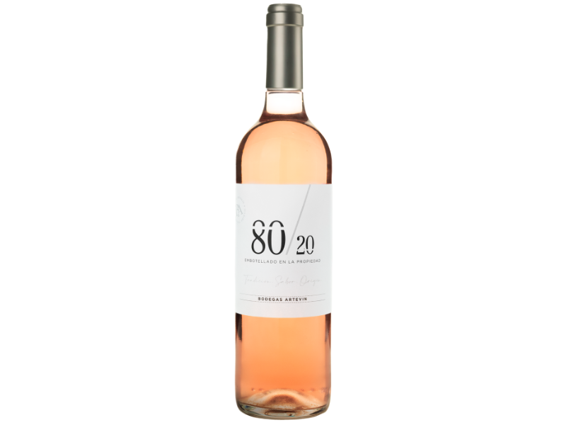 Botella 80/20 Rosado de bodegas don sancho de londoño